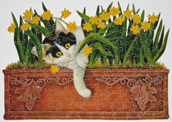 Carter Johnson: "Daffodil Kitten" Puzzle