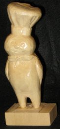 LeRoy Fennewald - Carved Doughboy
