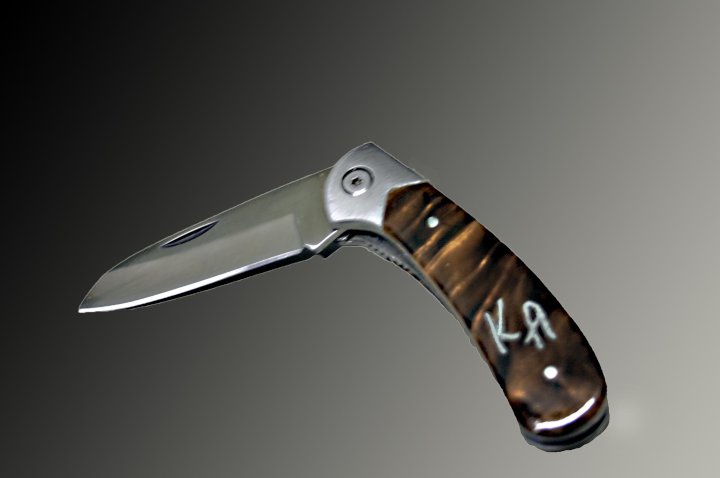 Jerry Kuffel: Personalized Pocket Knife
