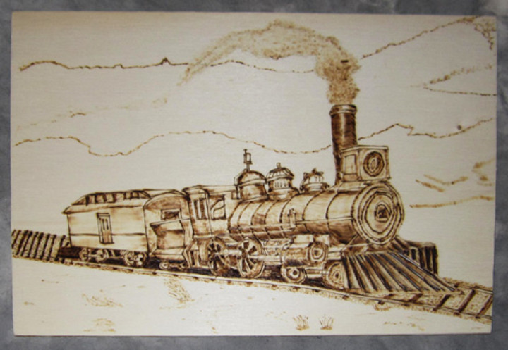 LeRoy Fennewald: Late 19th Century Steam Locomotive