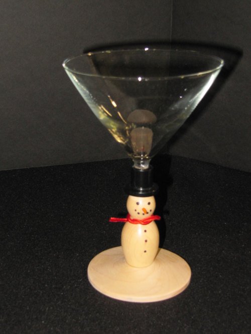 Whit Anderson: Christmas Martini Glass