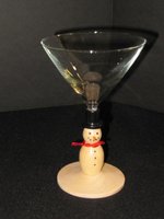 Whit Anderson - Christmas Martini Glass