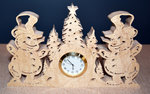 Roy Galbreath - Snowman Clock