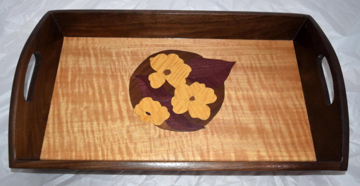 Rich Escallier: Inlayed Serving Tray