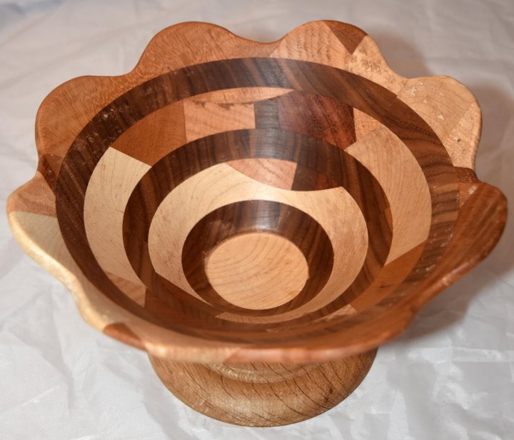 Bert Le Loup: Bowl from a Board