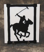 Will Richards - Polo Player Silhouette