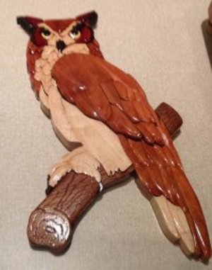Will Richards: Intarsia Owl
