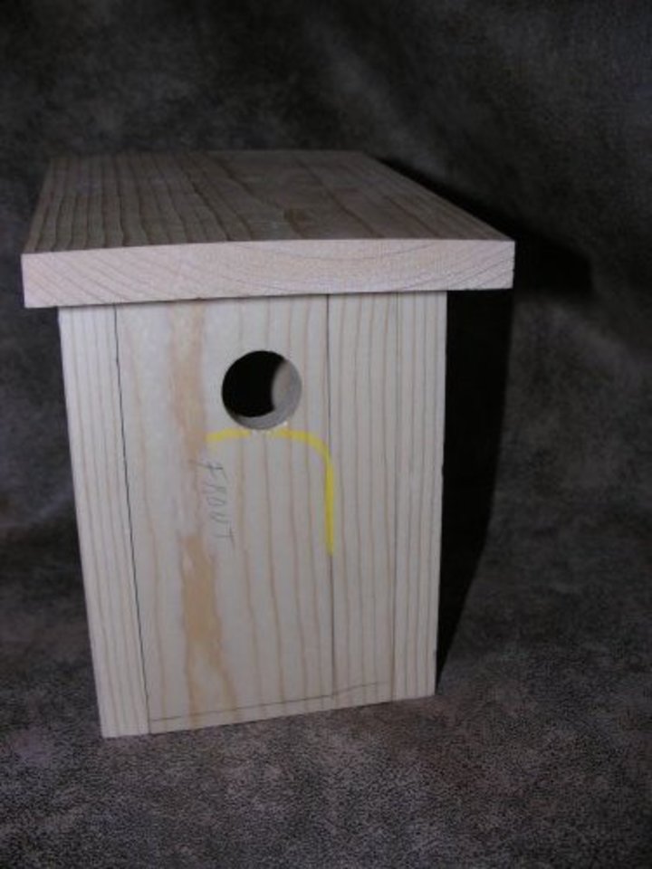 Robert Ruyle: Shed Roof Nesting Box