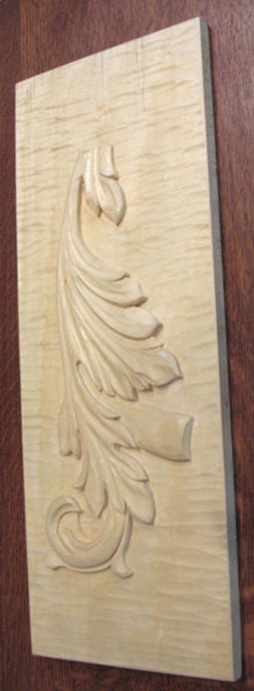 Dave Reilly: Acanthus Leaf Carving