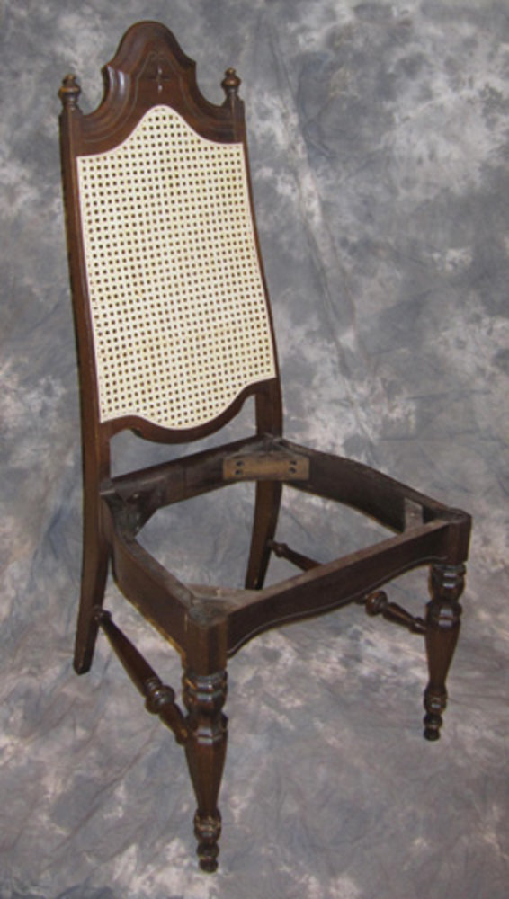 Fred Rizza: Re-Caned Chair