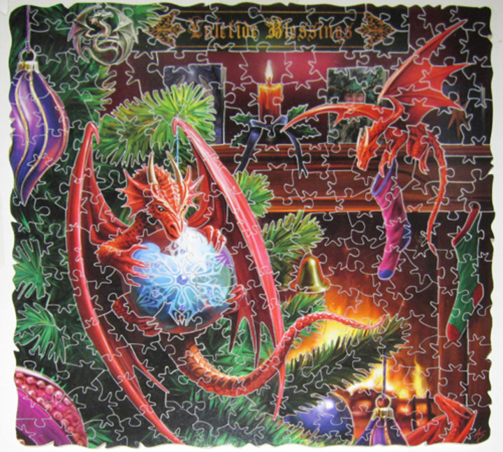 Carter Johnson: Dragon Blessings Puzzle