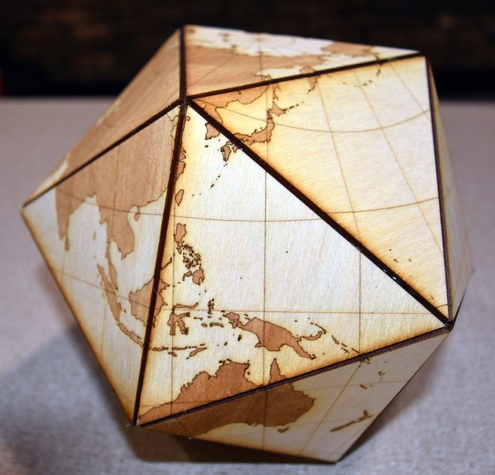 Mike Hanes: Dymaxion Globes
