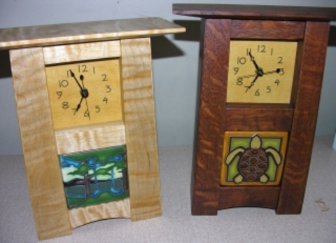 Wayne Maier: Arts & Craft Clocks