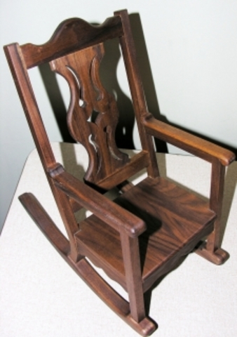 Jim Arendt: Doll Rocking Chair