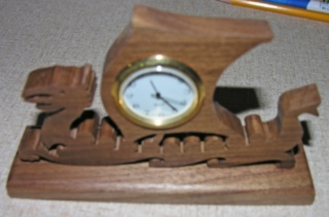 Tom Olson: Viking Ship Clock