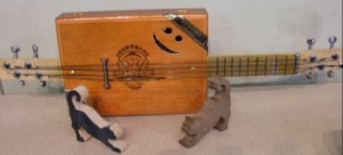Will Brethauer: Cigar Box Ukelele and Scroll Sawn Cats