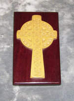 Milford Lau - Chip Carved Celtic Cross