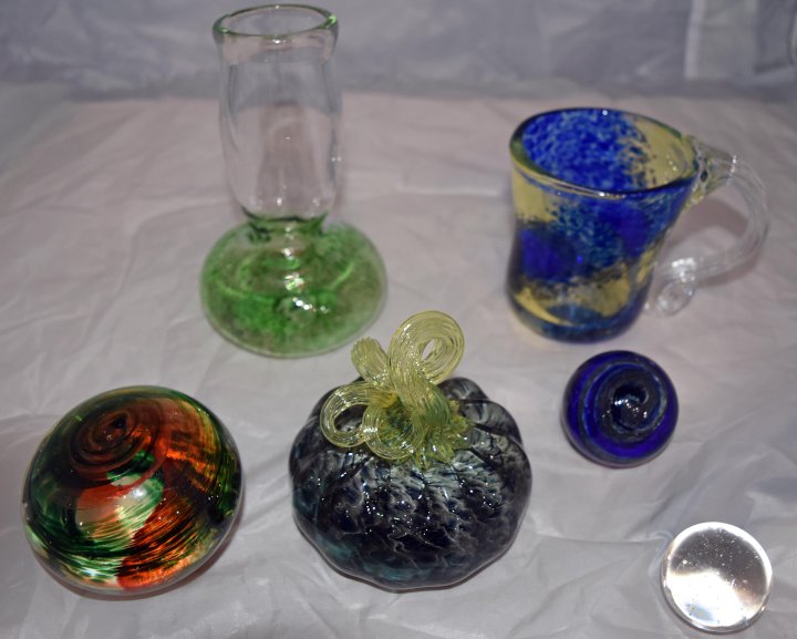 Mark McCleary: Blown Glass Pieces