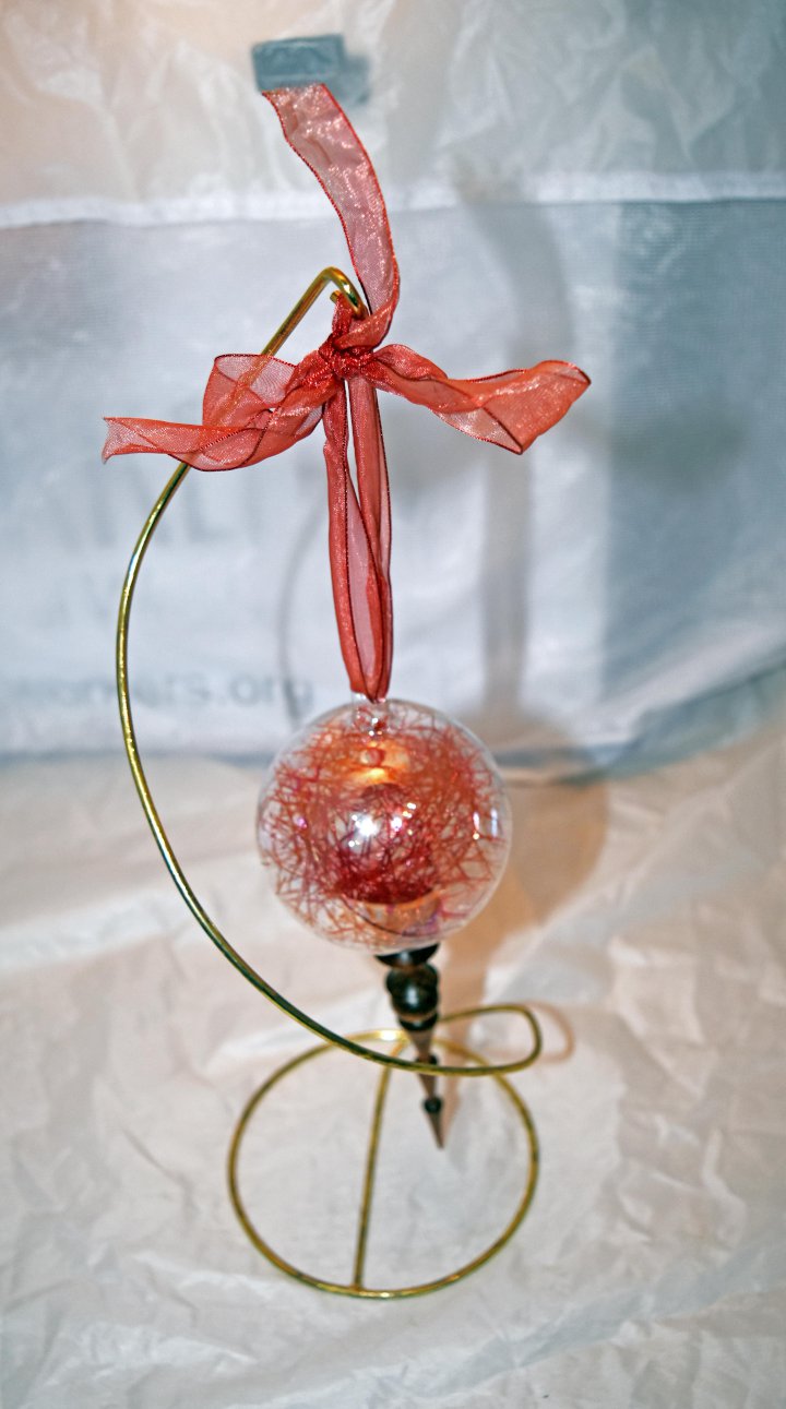 Paul Pyrcik: Turned Glass Ornament