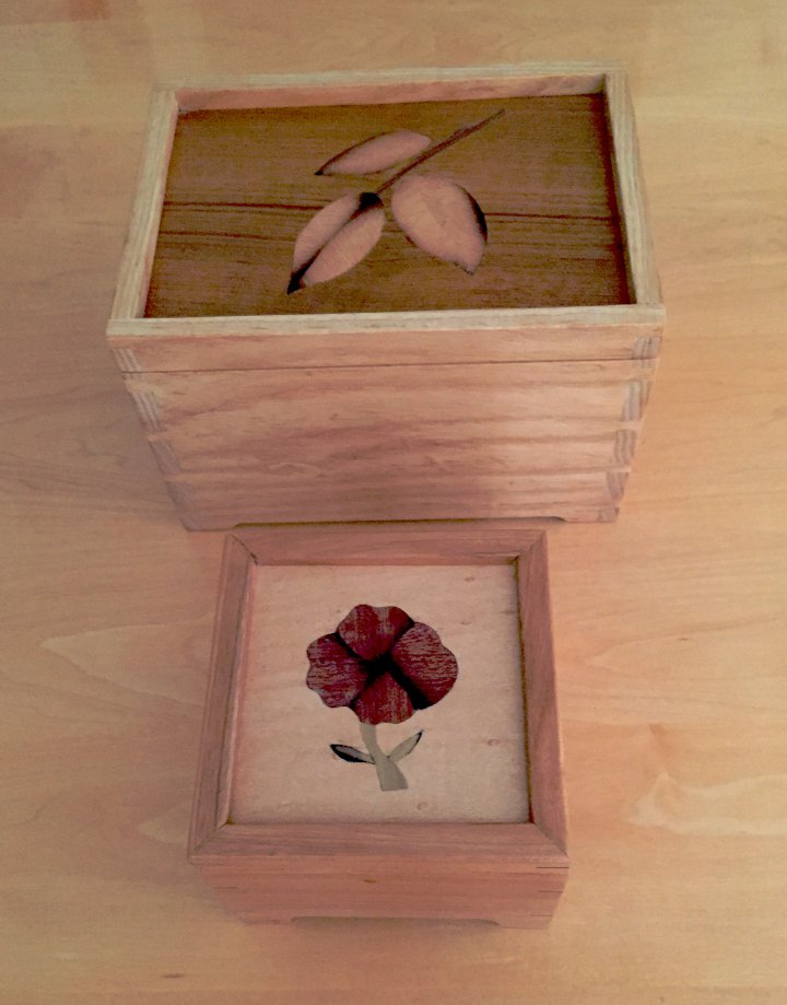 Ed Buhot: Marquetry Boxes