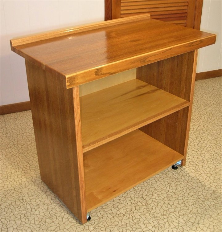  Mike Kalscheur: Utility Table with Shelves