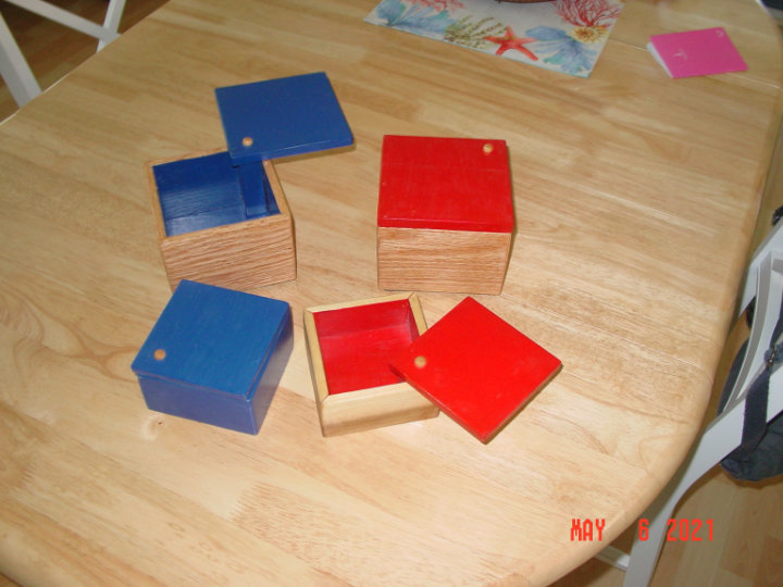  Red & Blue Boxes:  Anthony Evansky