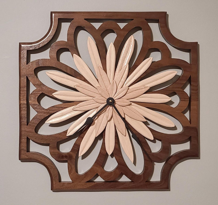  Flower Wall Clock:  Michael Fornaciari