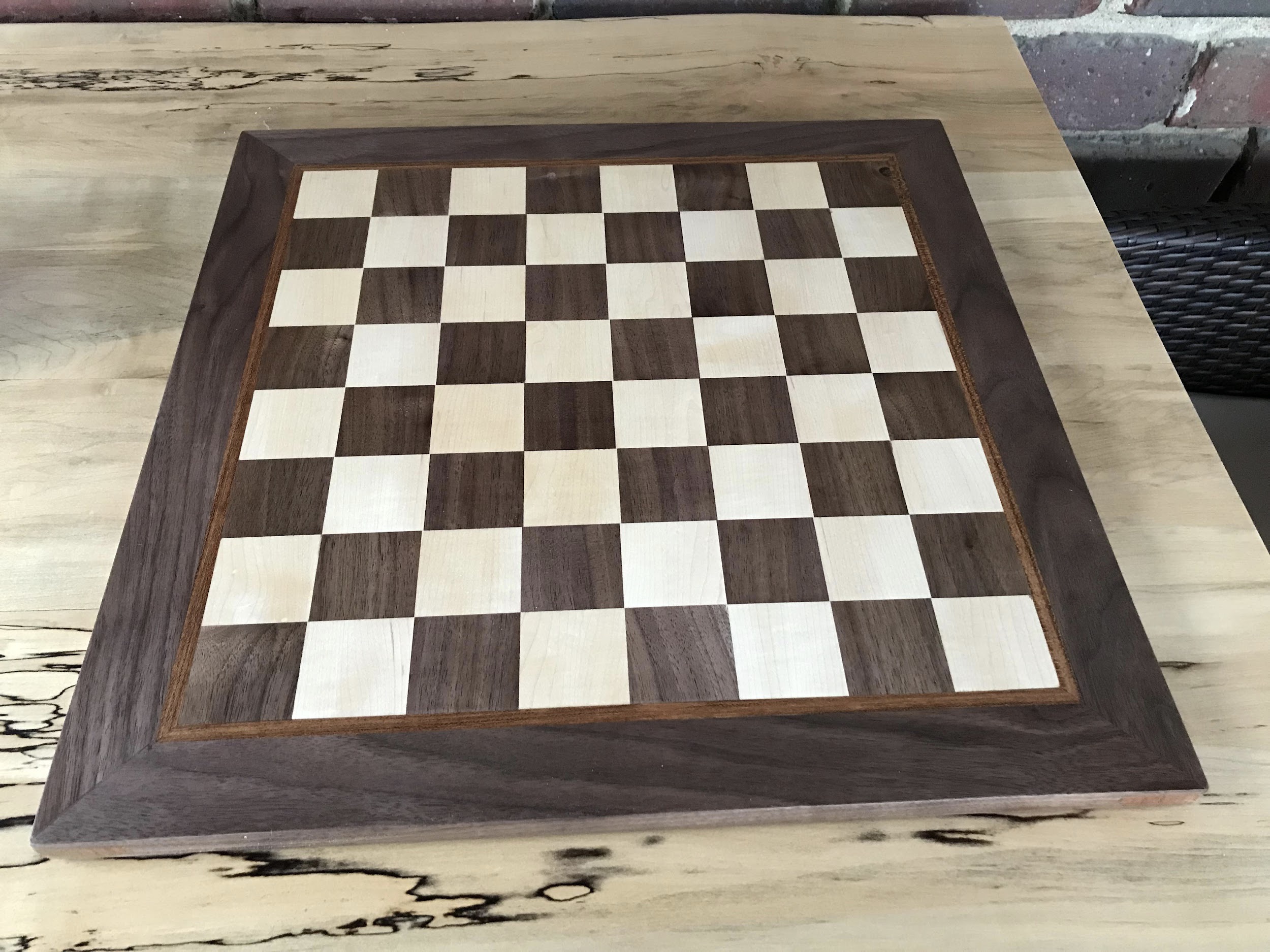Ron Colliander - Chess/Checkers Board