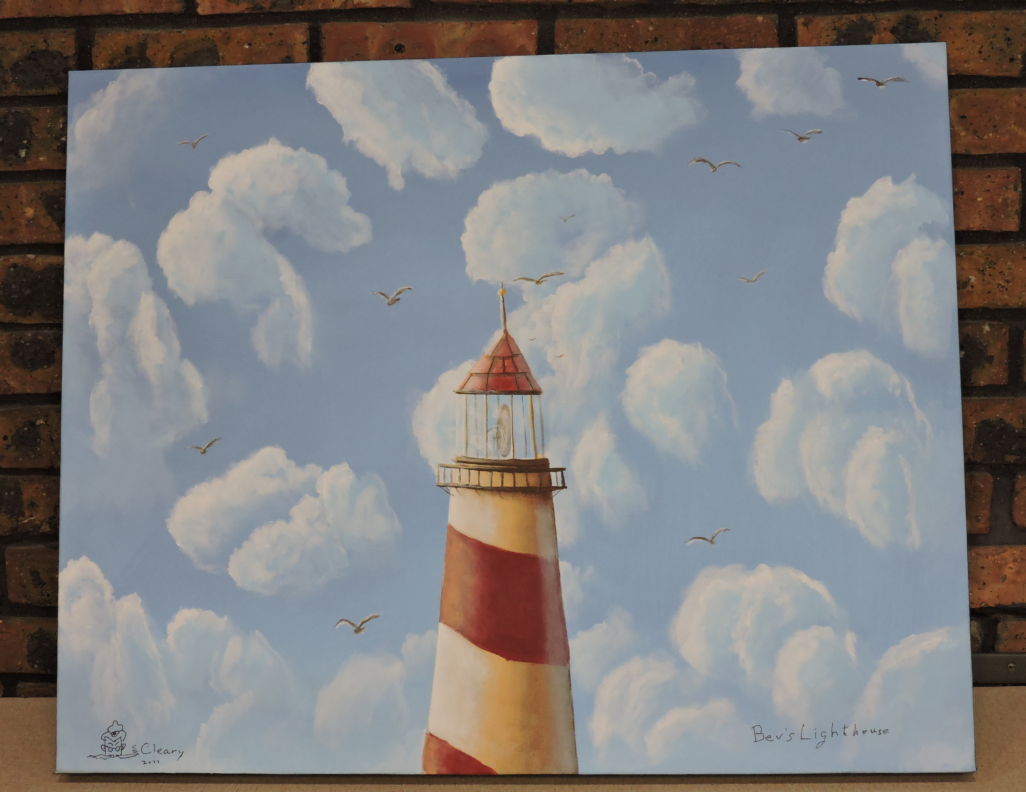 Mark McCleary: Lighthouse Painting