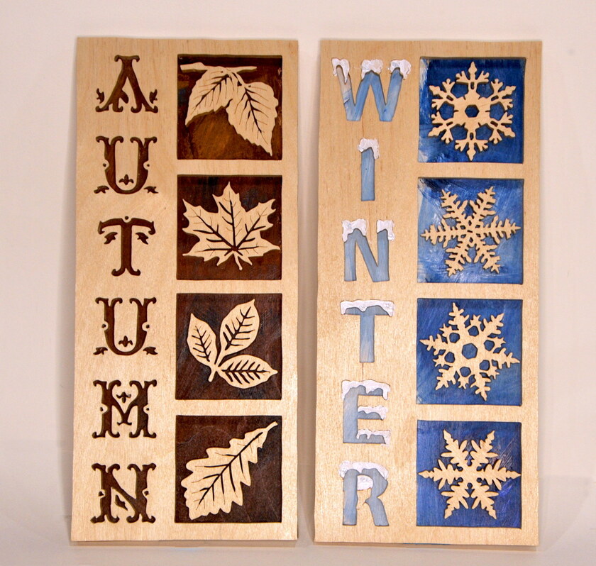 Dave Wesolowicz: 4 Seasons Plaques