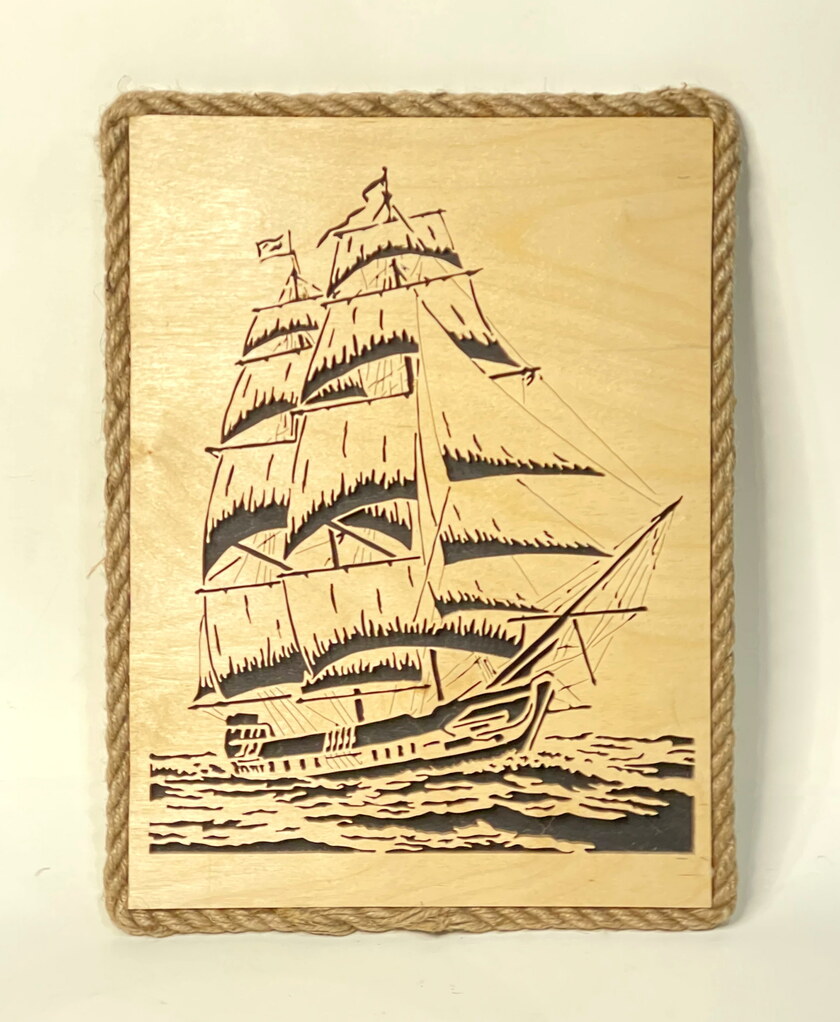 David Wesolowicz: Scroll Saw – Sailing