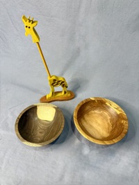 Bruce Metzdorf - Bowls, Giraffe