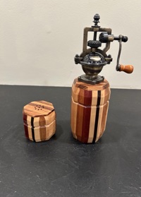 Martin Dettmer - "No Lathe" Salt and Pepper set