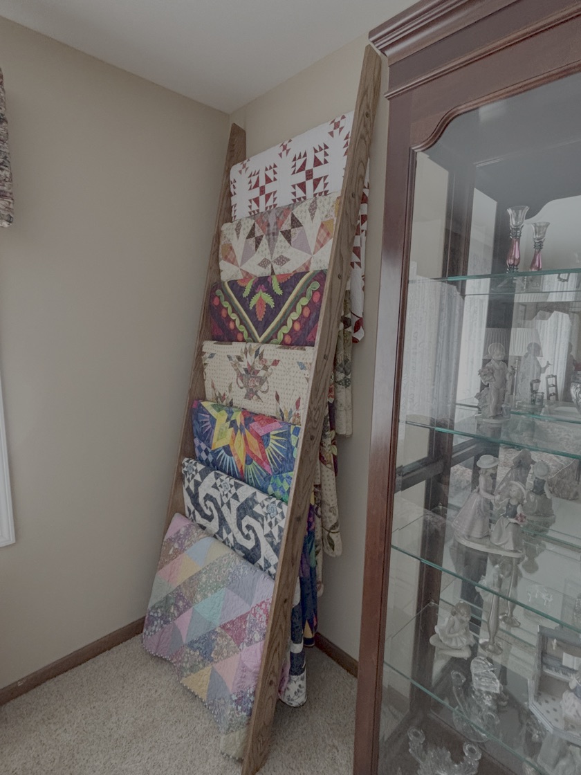 George Rodgers: Quilt Ladder Rack & Jigs for Ladder Rack