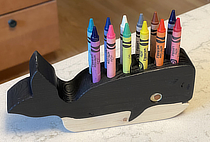 Whale Crayon holder